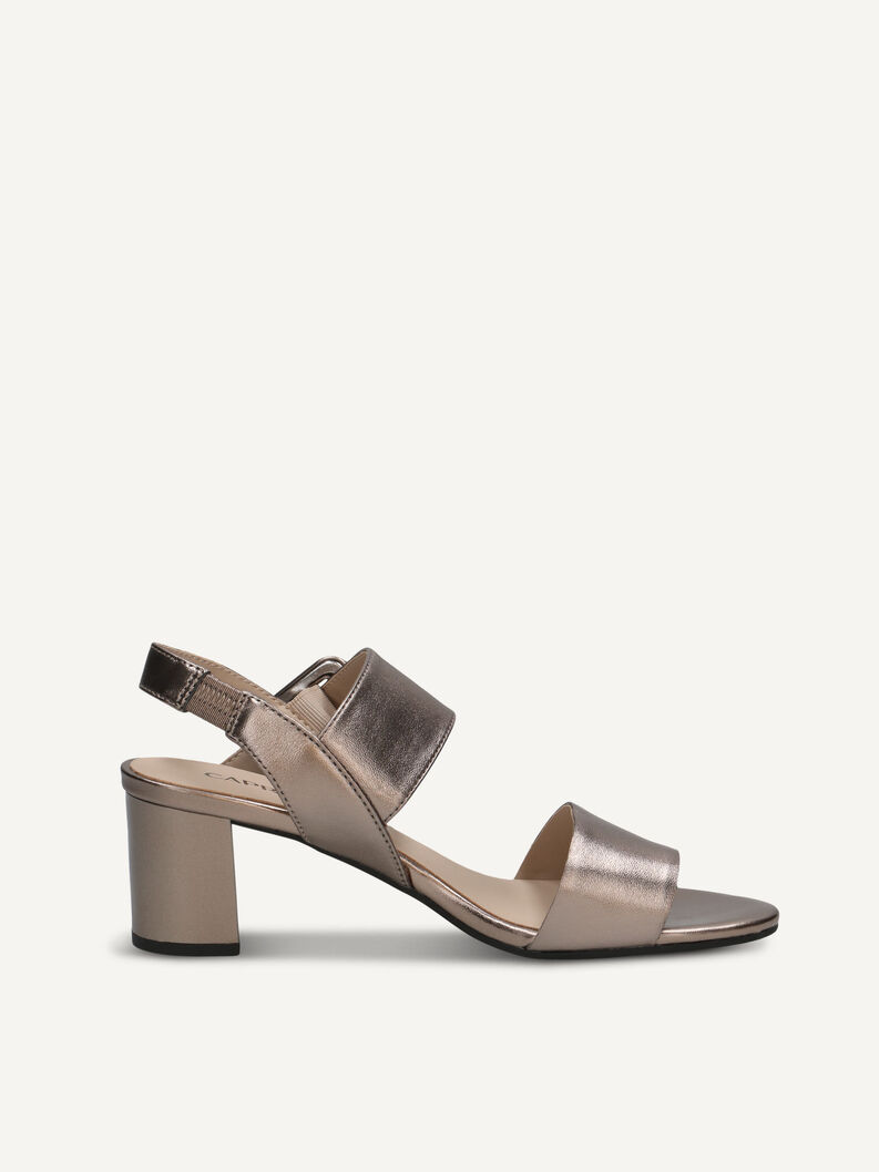 Sandalette, BROWN METALLIC, hi-res