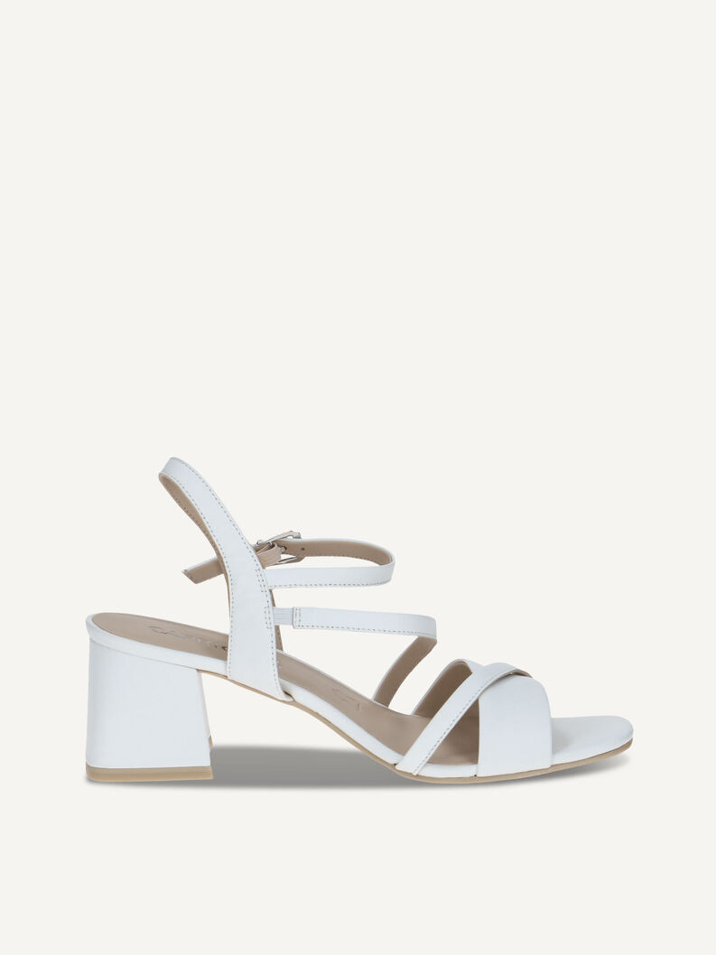 Sandalette, WHITE NAPPA, hi-res