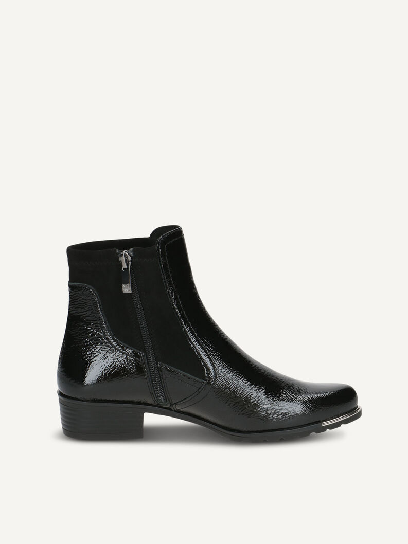 Stiefelette, BLACK NAPLAK, hi-res
