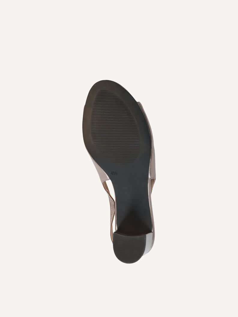 Sandalette, BROWN METALLIC, hi-res