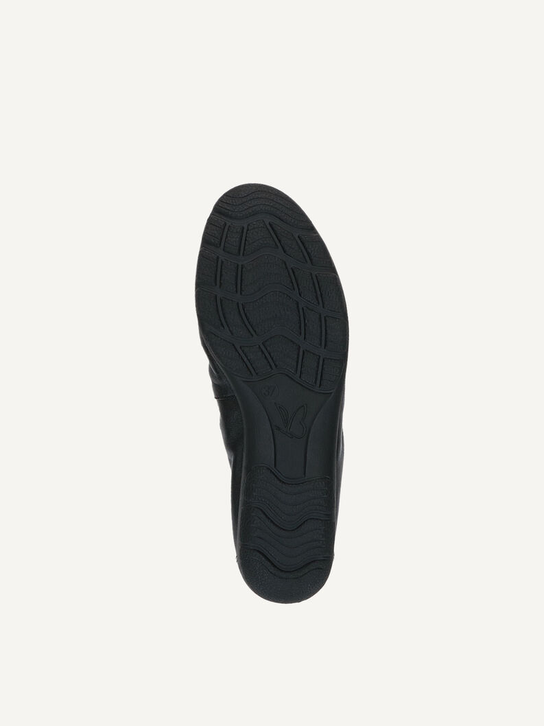 Lederballerina - schwarz, BLACK COMB, hi-res