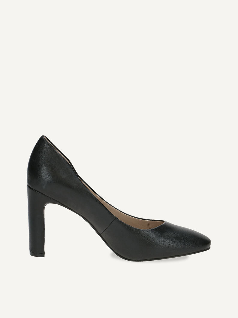 Lederpumps - schwarz, BLACK NAPPA, hi-res