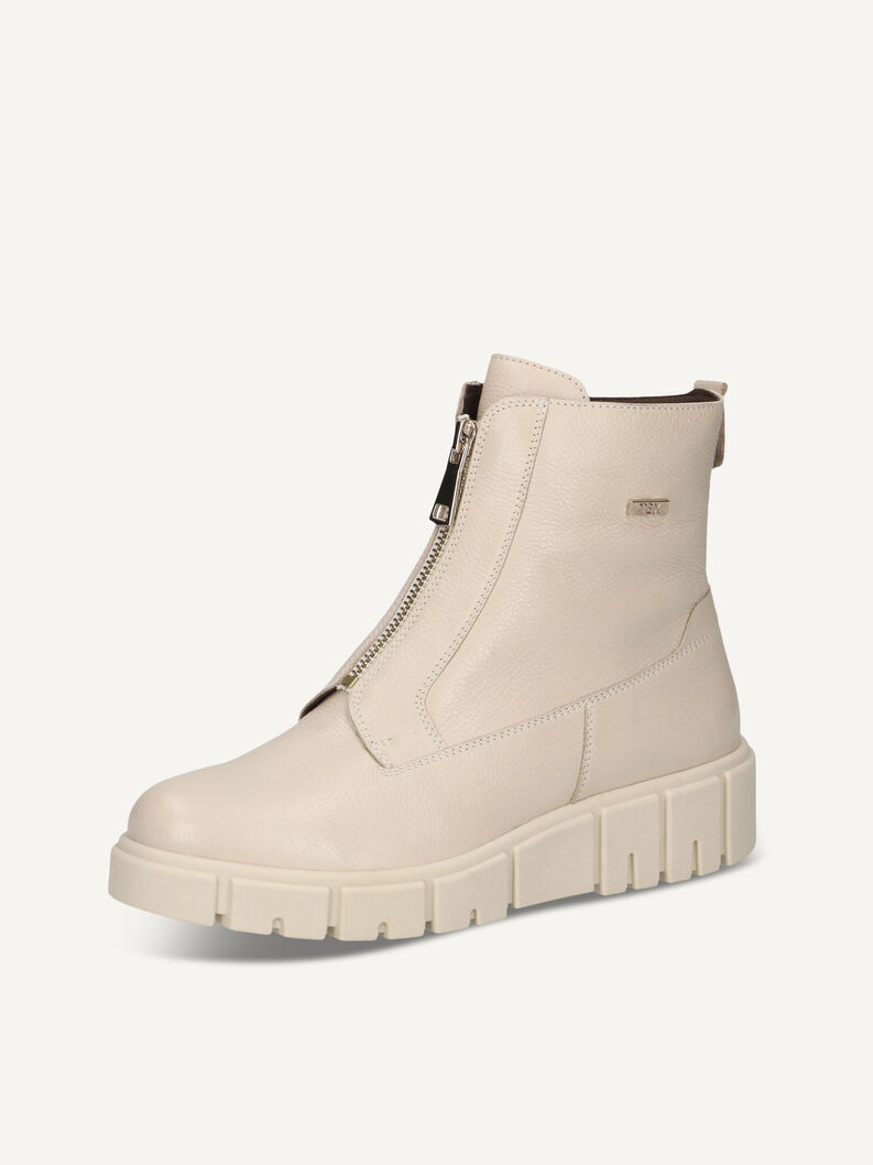 Stiefelette, ECRU NAPPA, hi-res