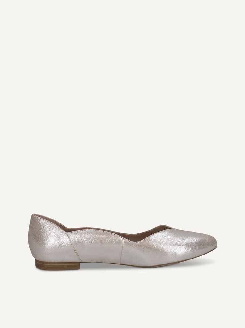 Pumps, TAUPE METALLIC, hi-res