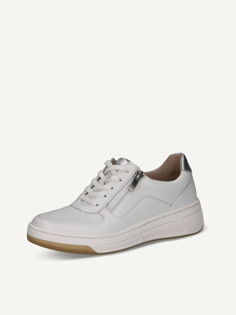 Sneaker, WHITE/SILVER, hi-res