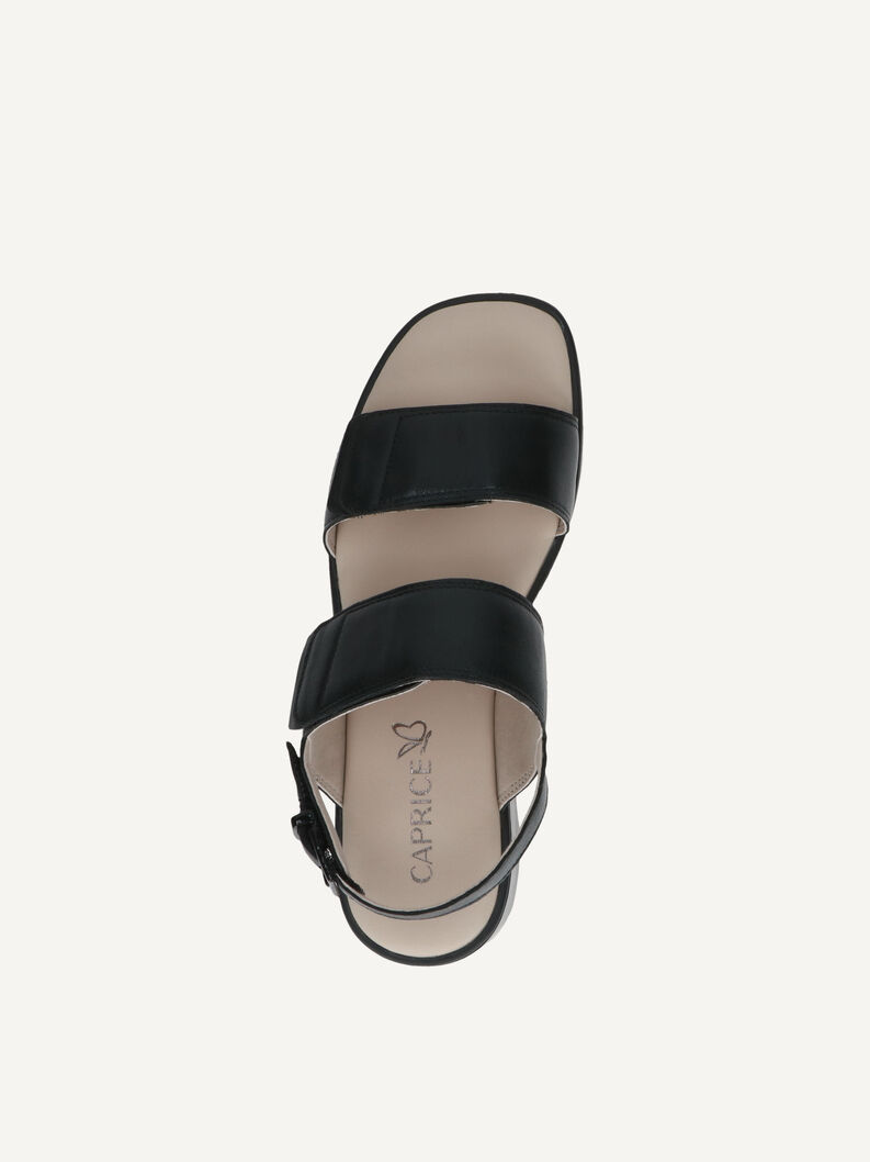 Sandal, BLACK NAPPA, hi-res