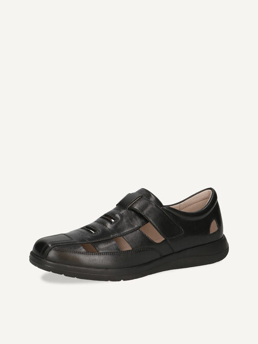 Lederslipper - schwarz, BLACK NAPPA, hi-res