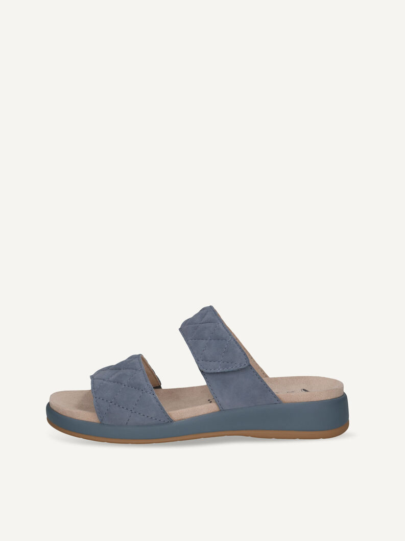 Pantolette, LT.BLUE SUEDE, hi-res