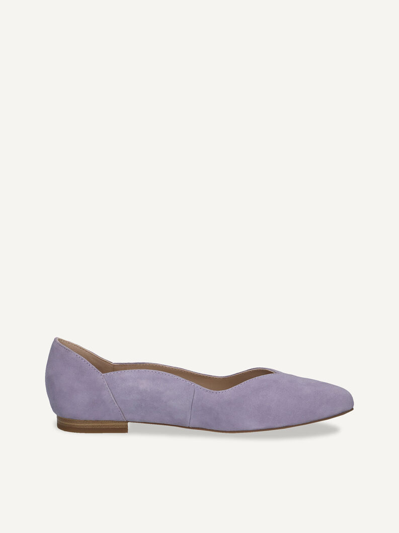 Lederpumps - lila, LAVENDER SUEDE, hi-res