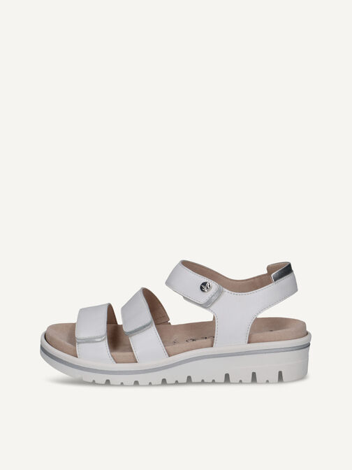 Sandale, WHITE/SILVER, hi-res