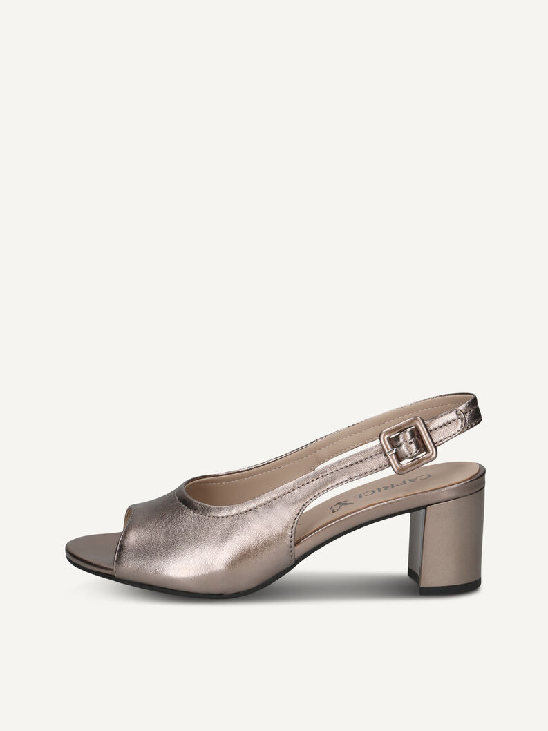 Sandalette, BROWN METALLIC, hi-res
