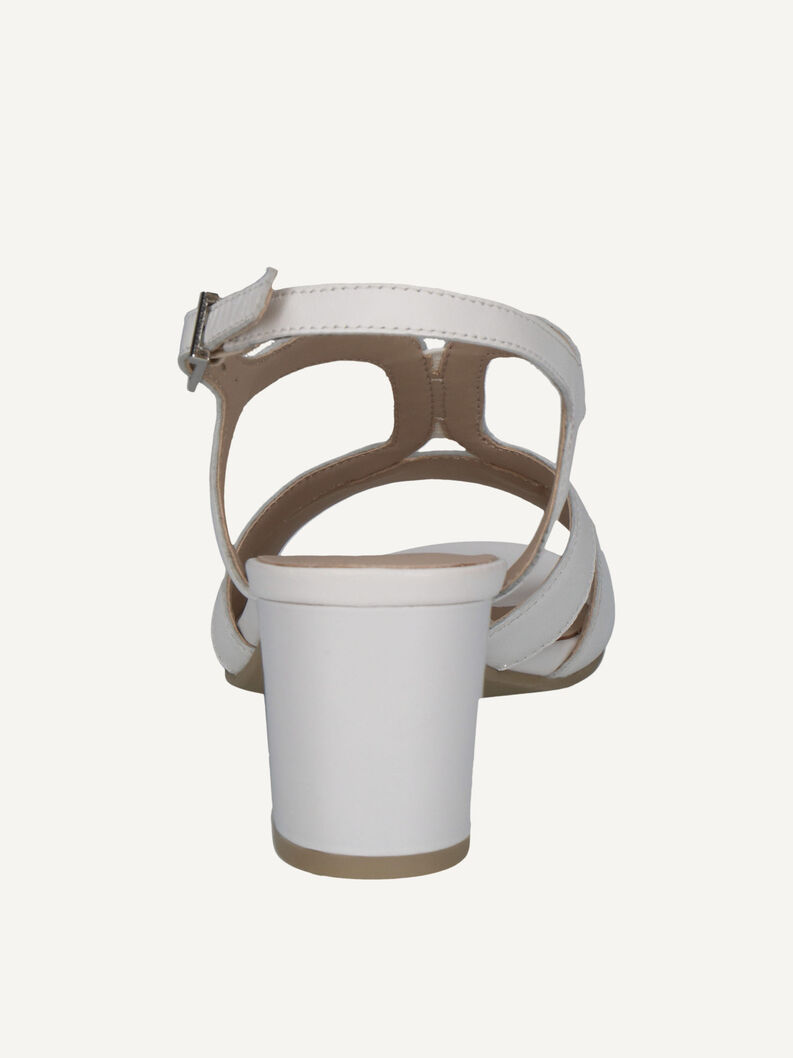Sandalette, WHITE NAPPA, hi-res