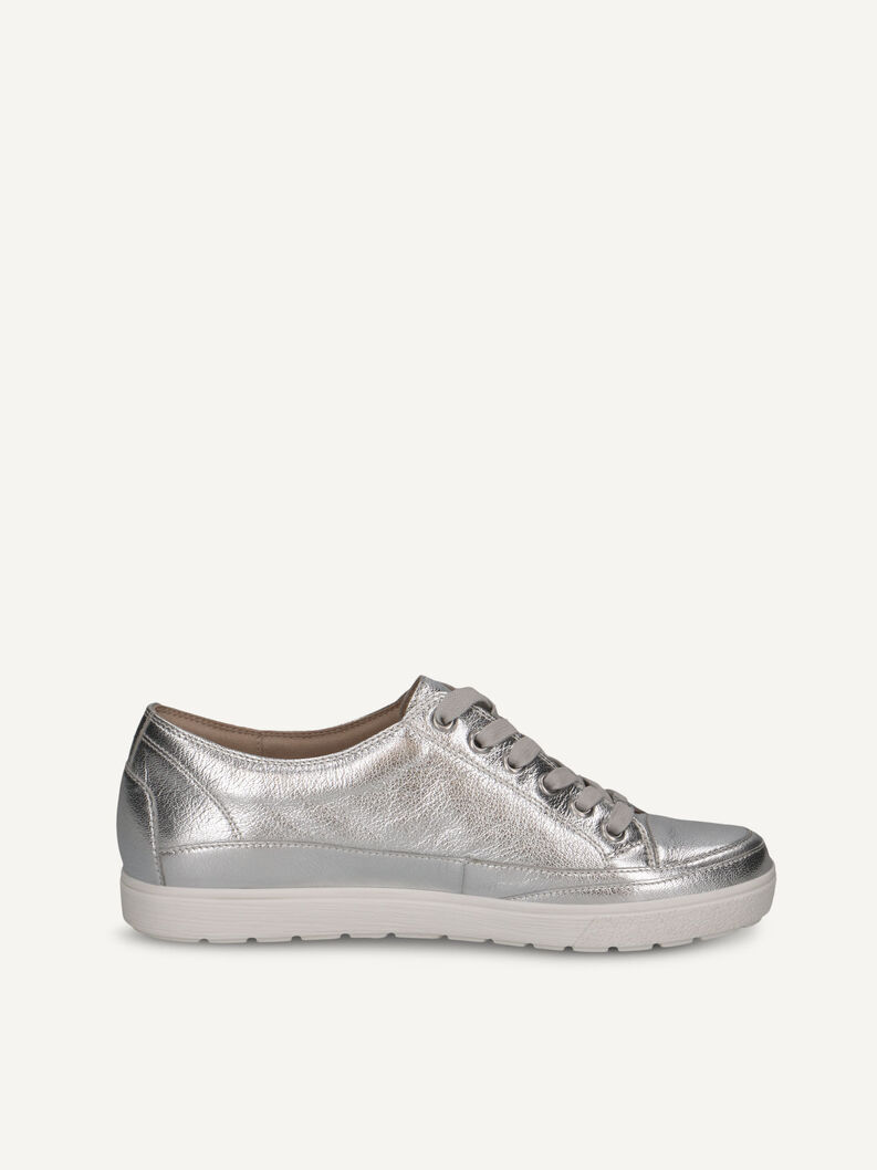 Sneaker, SILVER METALL., hi-res