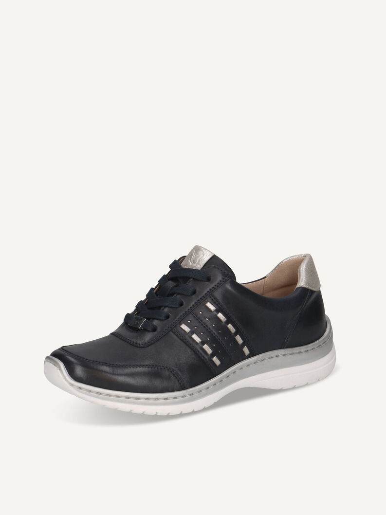Sneaker, DK BLUE/SILVER, hi-res
