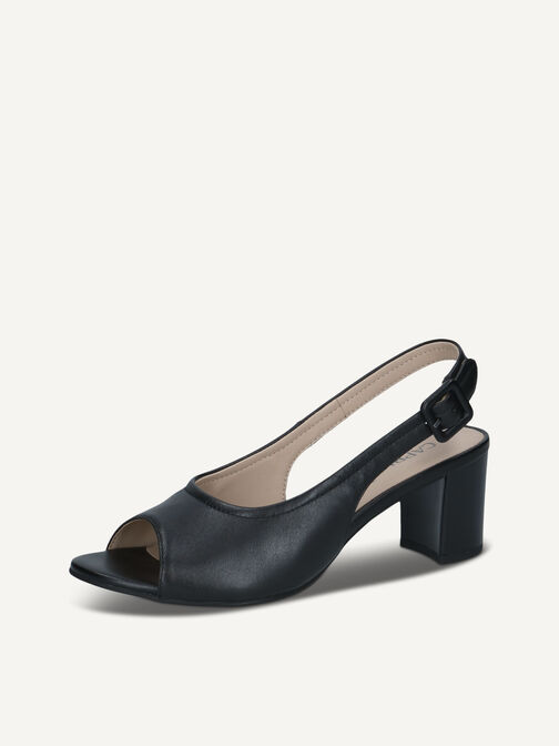 Sandalette, BLACK NAPPA, hi-res