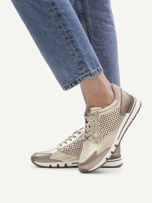 Sneaker, TAUPE MET.COMB, hi-res