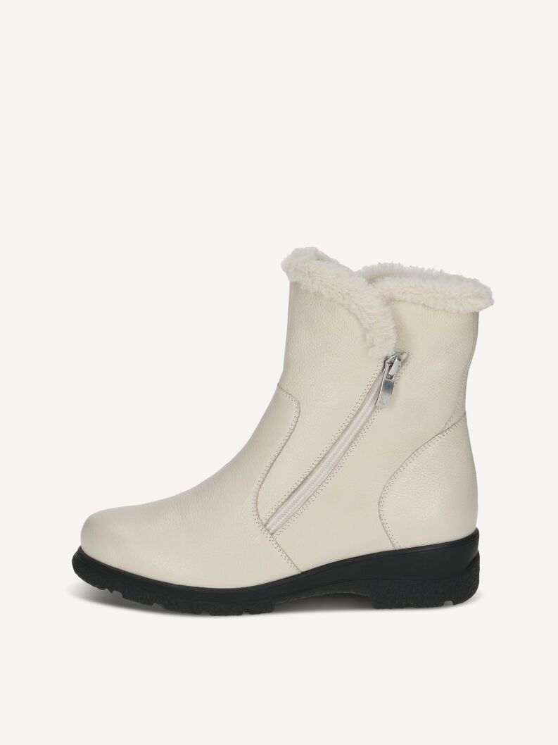 Stiefelette, ECRU NAPPA, hi-res