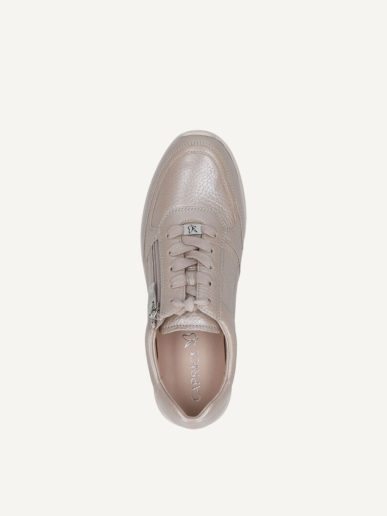 Ledersneaker - braun, TAUPE PER.DEER, hi-res
