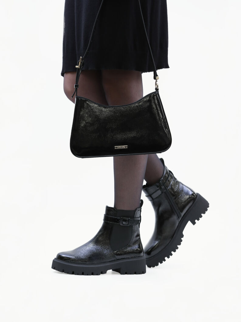 Handtasche, BLACK NAPLAK, hi-res