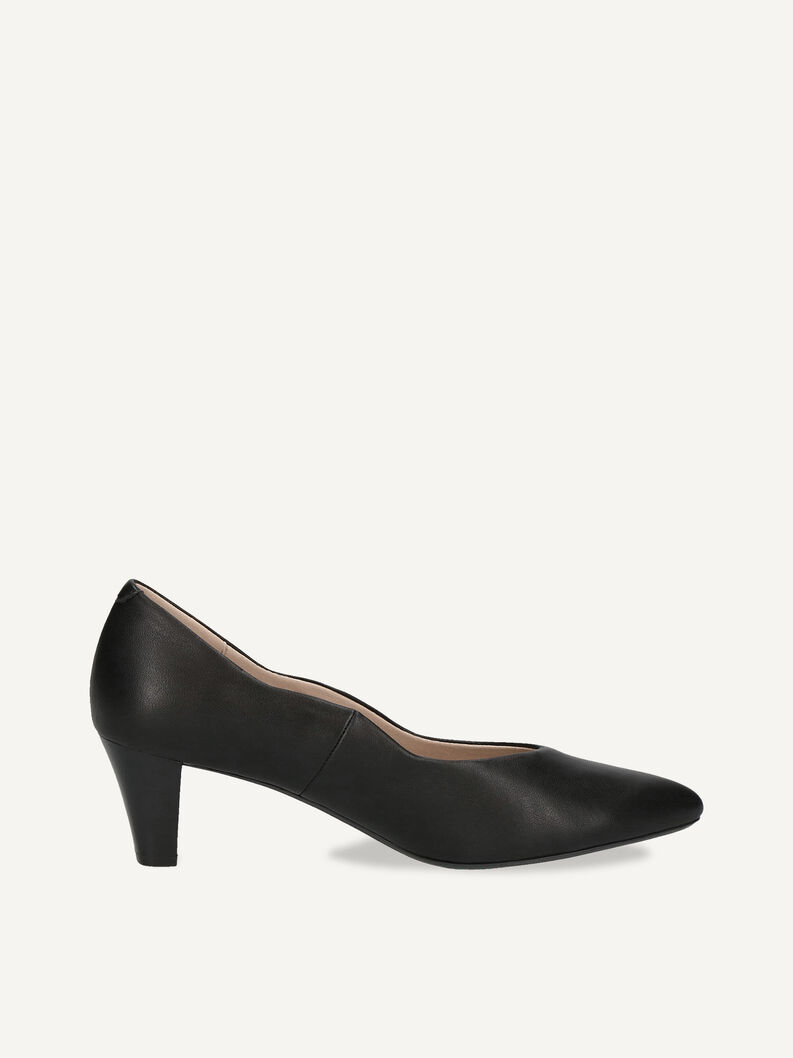 Lederpumps - schwarz, BLACK NAPPA, hi-res