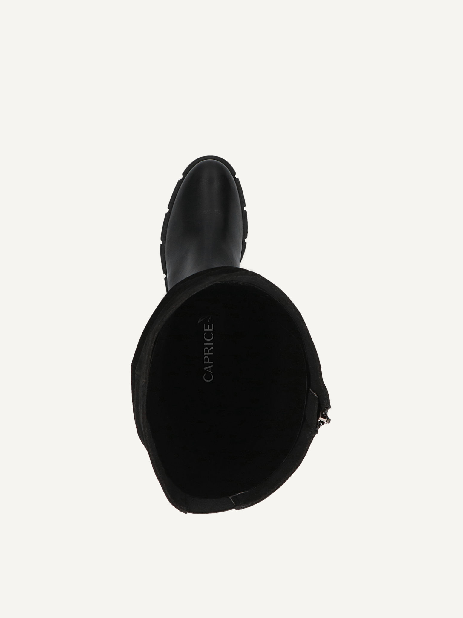 Caprice Stivali alti - black comb/nero