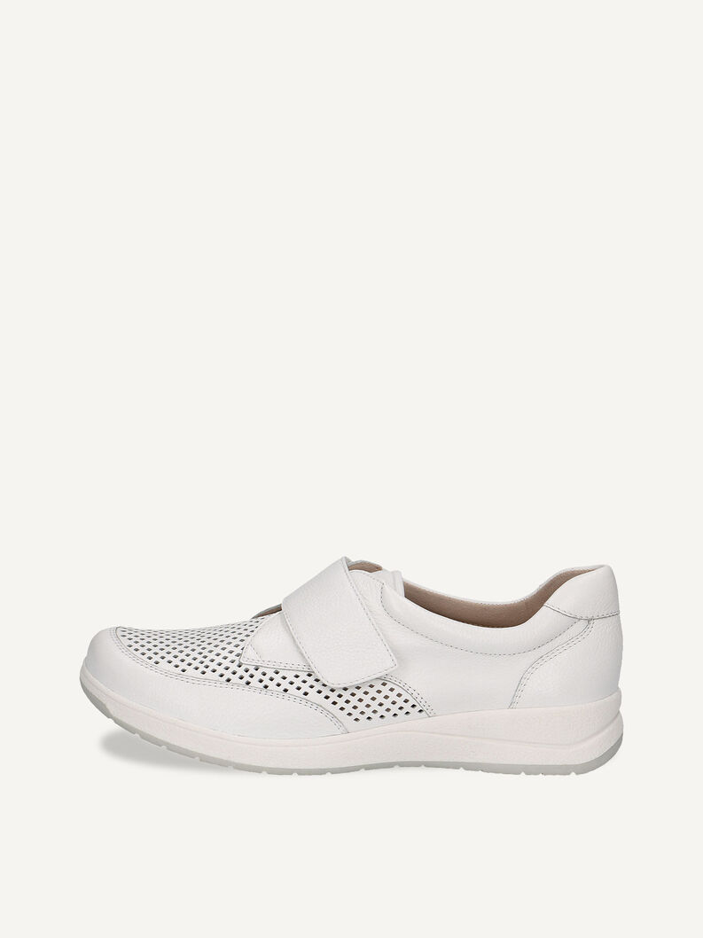 Lederslipper - weiß, WHITE NAPPA, hi-res