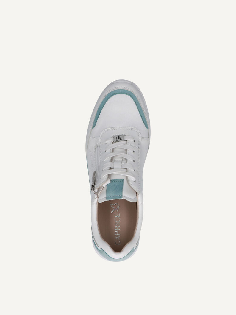 Sneaker, WHITE/LT.BLUE, hi-res