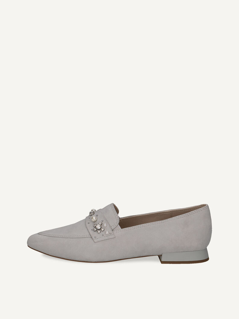 Lederslipper - weiß, ARCTIC SUEDE, hi-res
