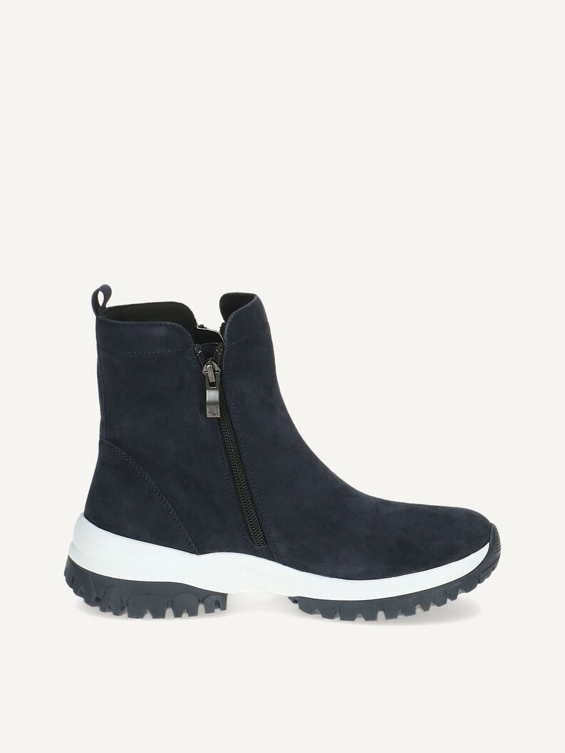 Lederstiefelette - blau Warmfutter, OCEAN SUEDE, hi-res