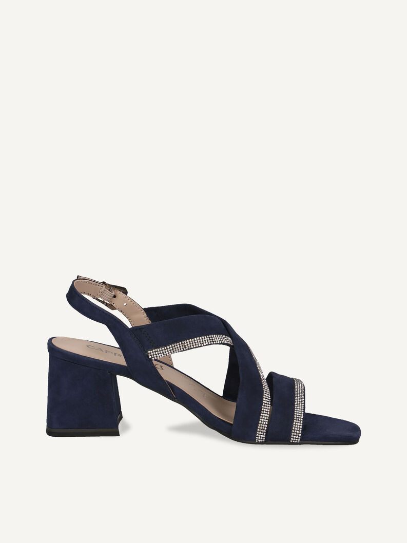 Sandalette - blau, OCEAN SUEDE, hi-res