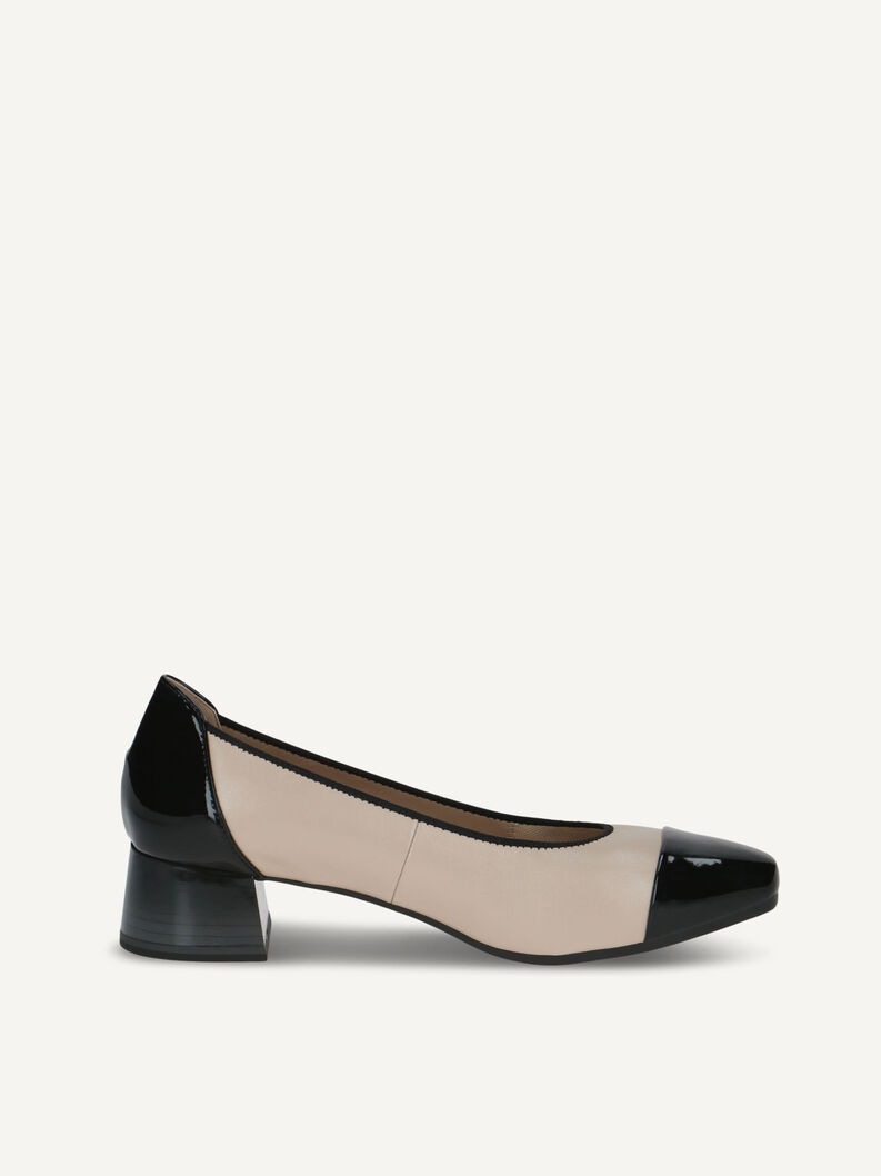Pumps, BEIGE/BLACK, hi-res