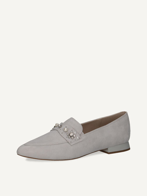Lederslipper - weiß, ARCTIC SUEDE, hi-res