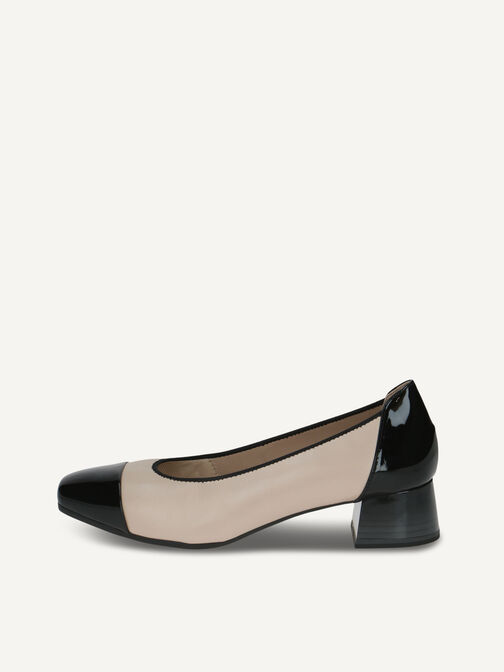 Pumps, BEIGE/BLACK, hi-res