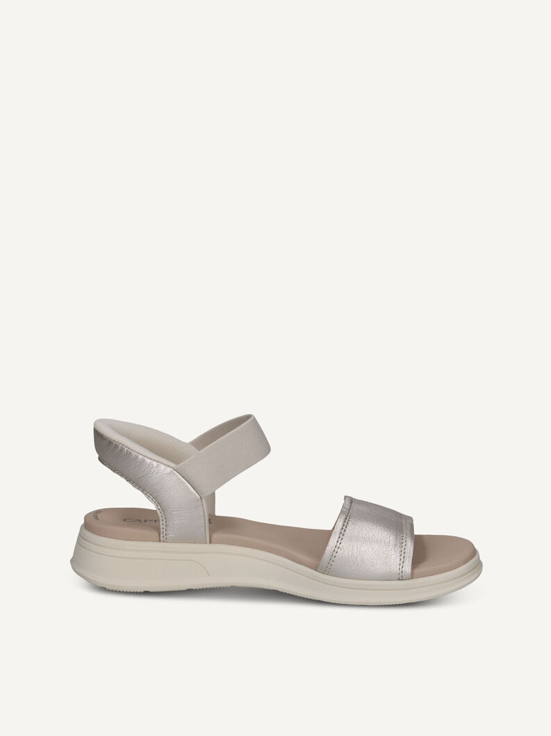 Sandale, PLATIN METAL., hi-res