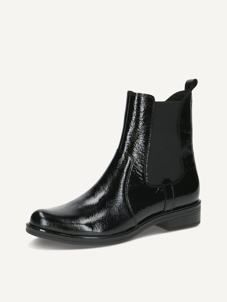 Stiefelette, BLACK NAPLAK, hi-res