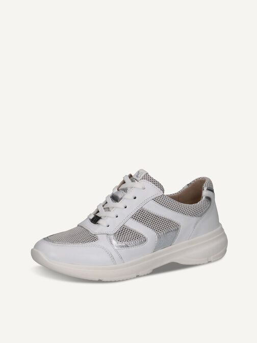 Sneaker, WHITE/SILVER, hi-res