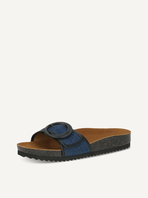 Pantolette, JEANS/BLACK, hi-res