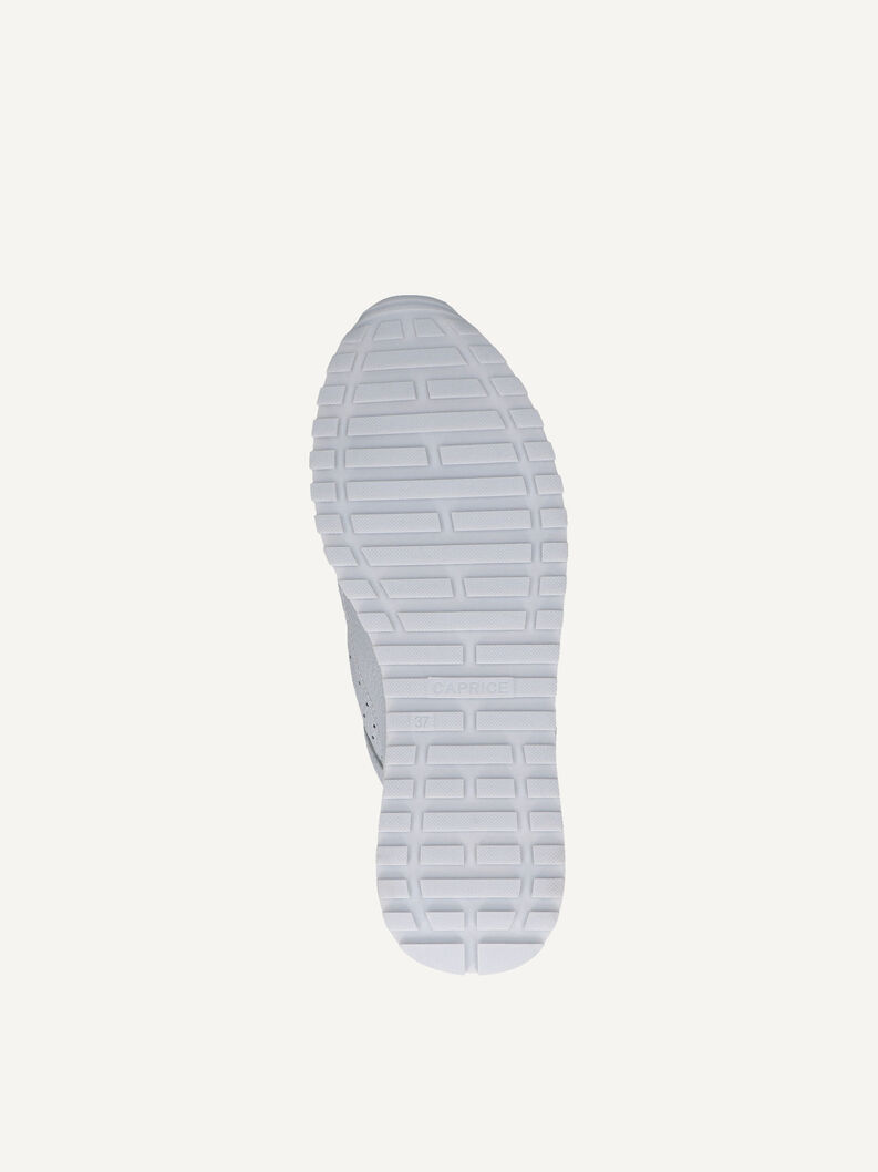 Ledersneaker - blau, LT.BLU.PER.DEE, hi-res