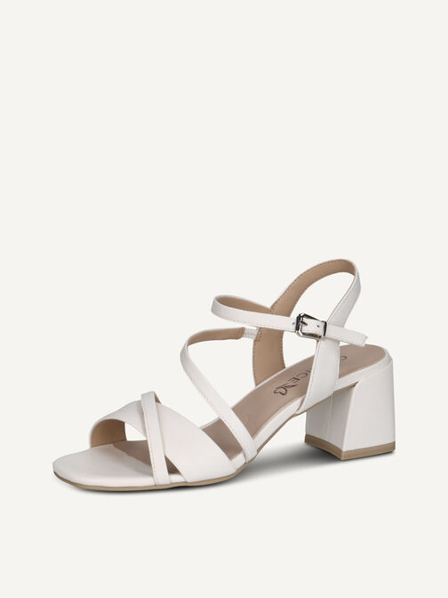 Sandalette, WHITE NAPPA, hi-res