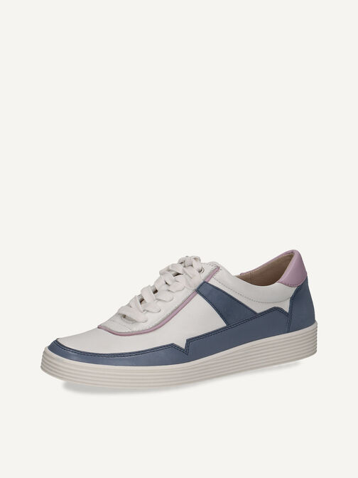 Ledersneaker - blau, BLUE COMB, hi-res