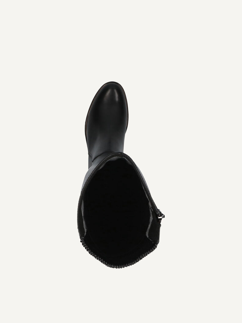 Lederstiefel - schwarz, BLACK COMB, hi-res