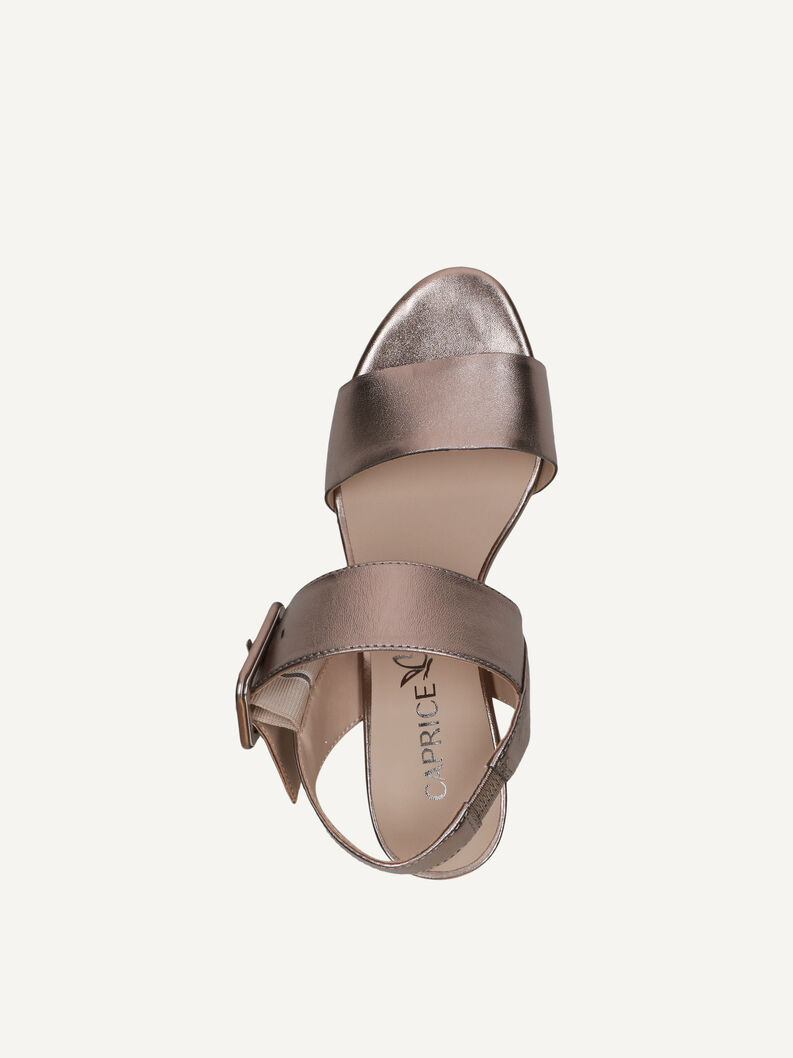 Sandalette, BROWN METALLIC, hi-res