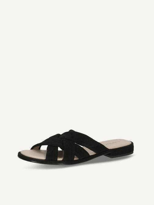 Pantolette, BLACK SUEDE, hi-res