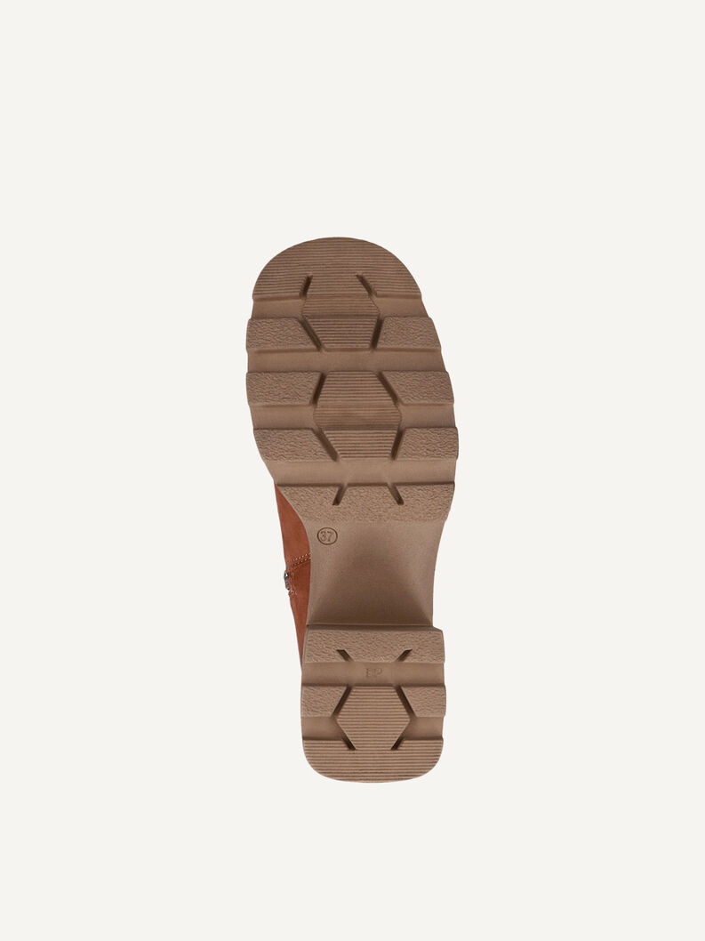 Lederstiefel - braun, COGNAC COMB, hi-res