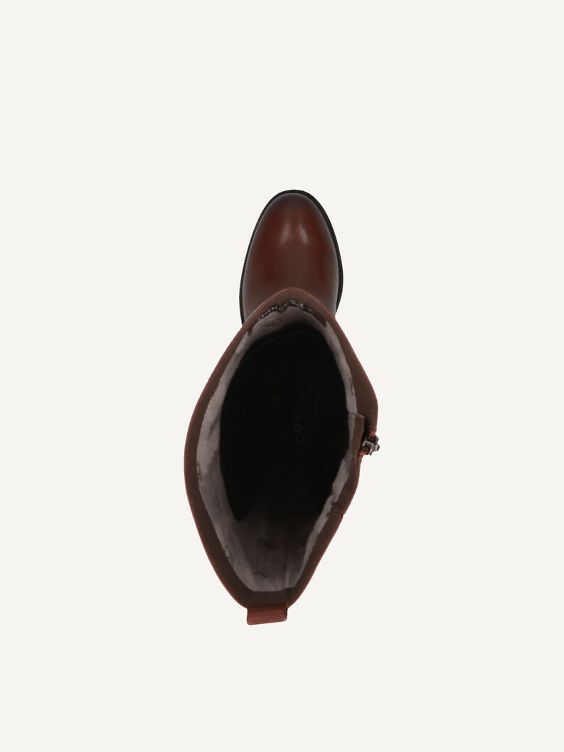 Lederstiefel - braun, COGNAC NAPPA, hi-res