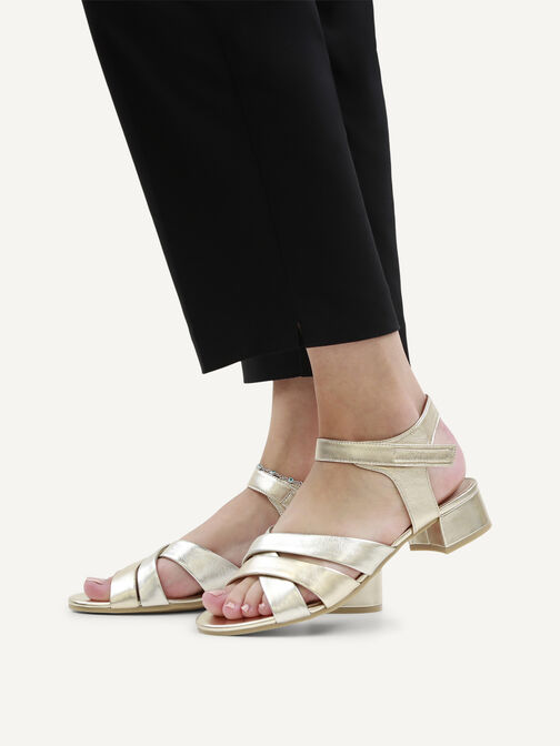 Sandalette, LT.GOLD COMB, hi-res