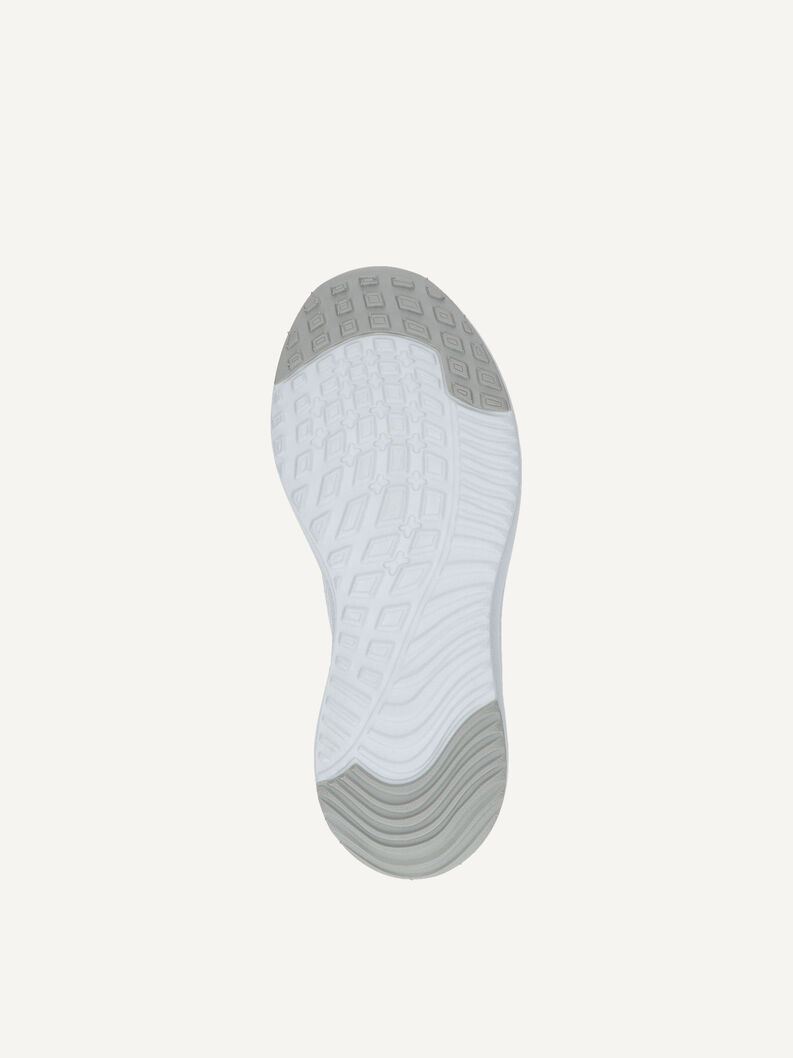 Sneaker - beige, WHITE/SILVER, hi-res