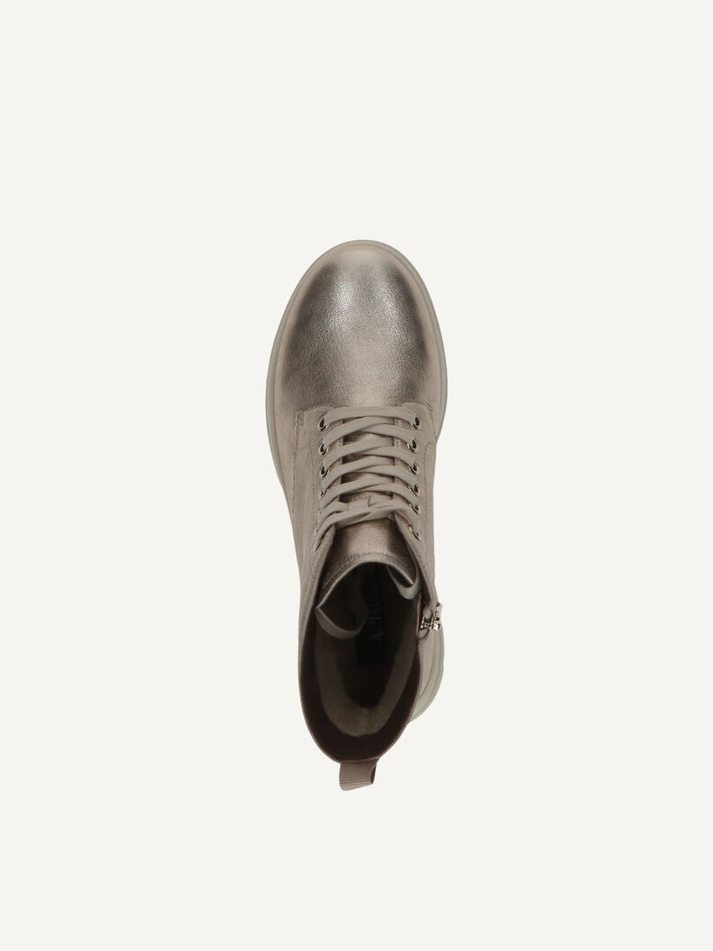Stiefelette, PLATIN METAL., hi-res