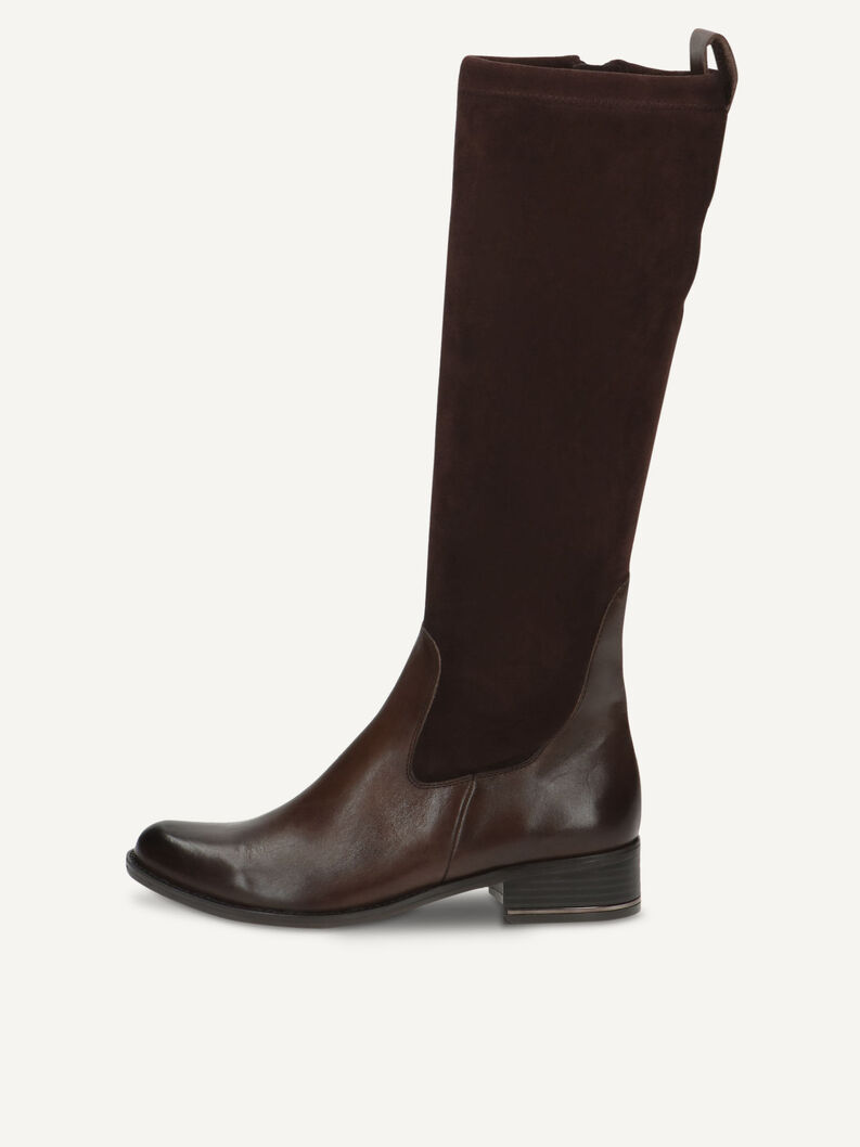 Lederstiefel - braun, DK BROWN COMB, hi-res