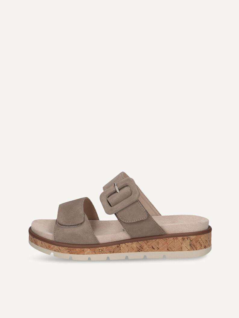Pantolette, TAUPE SUEDE, hi-res